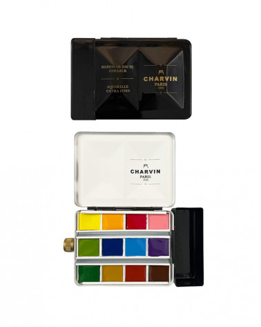 Coffret de voyage aquarelle en édition limitée - CHARVIN ARTS