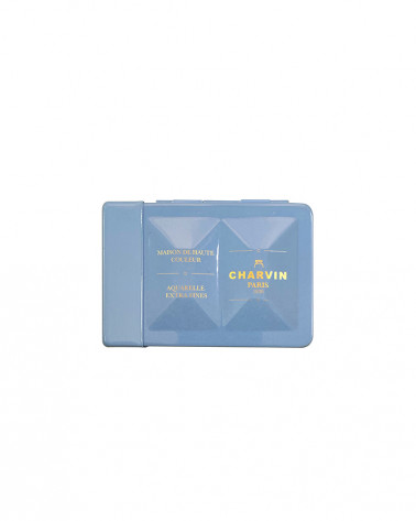 WATERCOLOR BOX ROYAL BLUE EXTRA FINE WITH RESERVOIR 12 HALF PANS