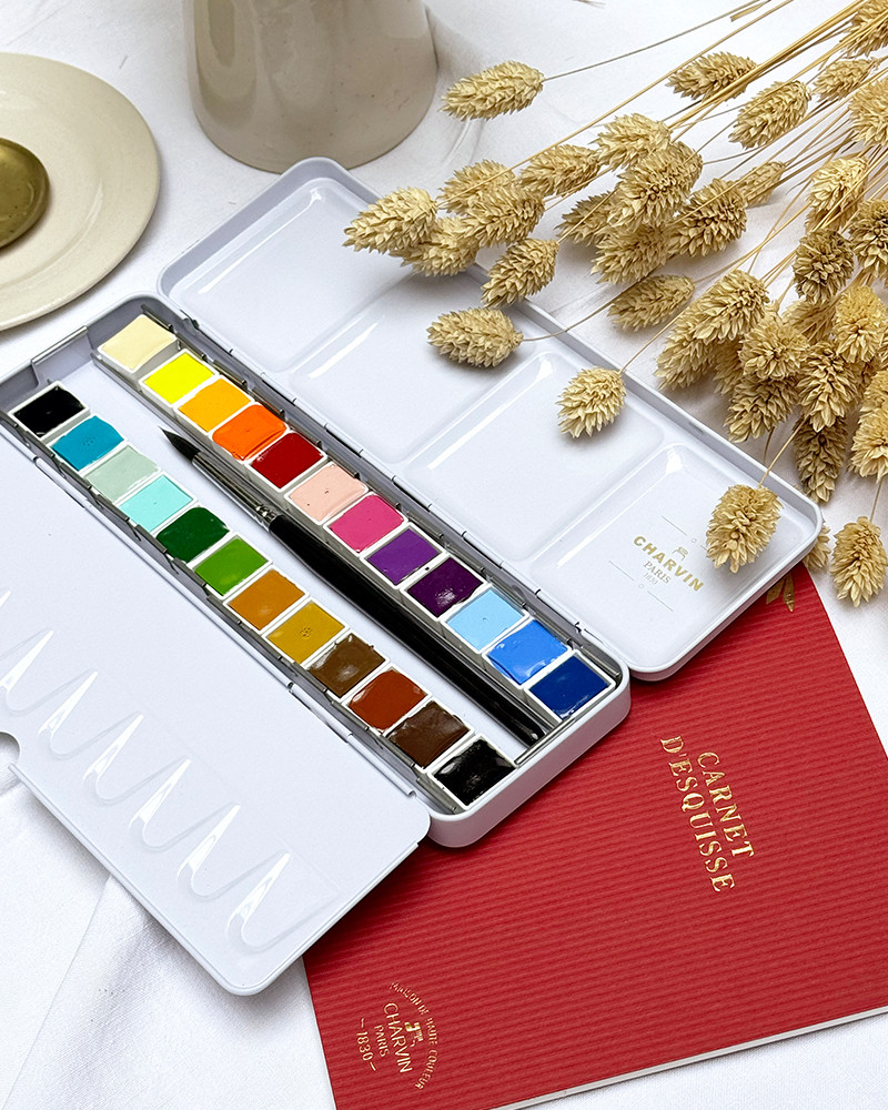 Coffret d’aquarelle extra fines - CHARVIN ARTS
