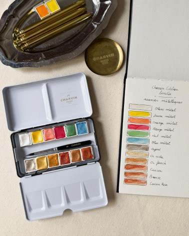 Coffret d’aquarelle extra fines - CHARVIN ARTS