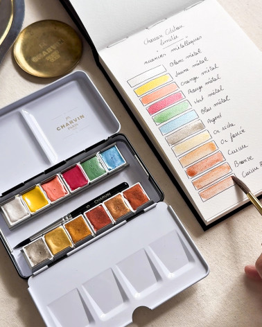 Coffret d’aquarelle extra fines - CHARVIN ARTS